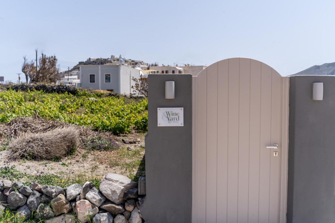 Hotel Wine And Yard Caves Pyrgos Kallistis Exterior foto